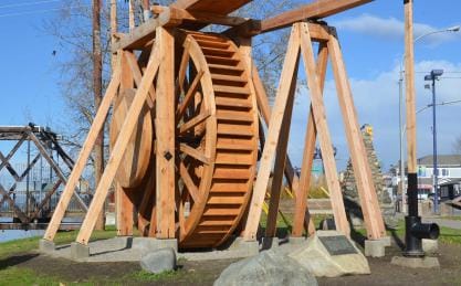 restored waterwheel
