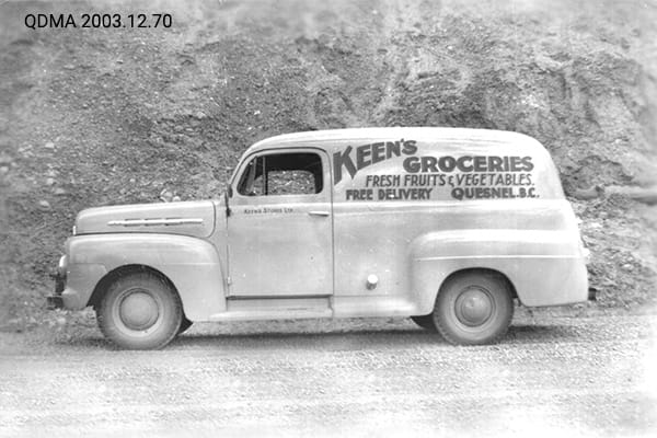 Keen's Gorioceries delivery truck