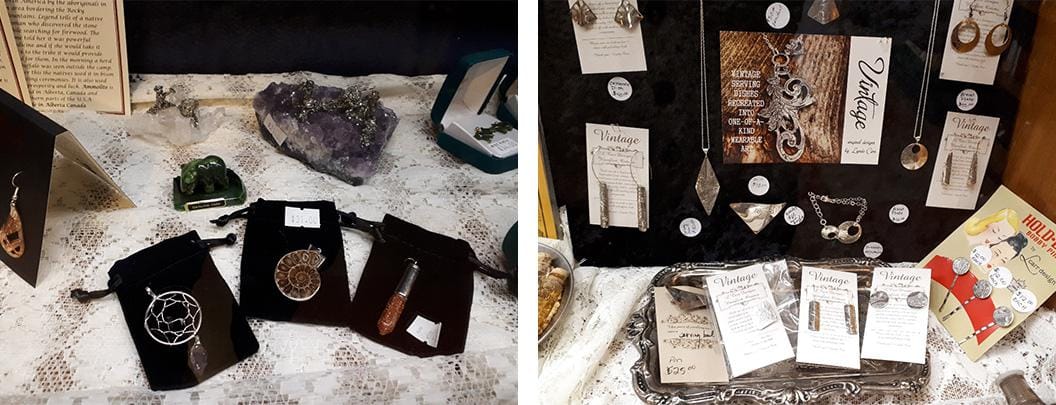 gemstone and recycled silver